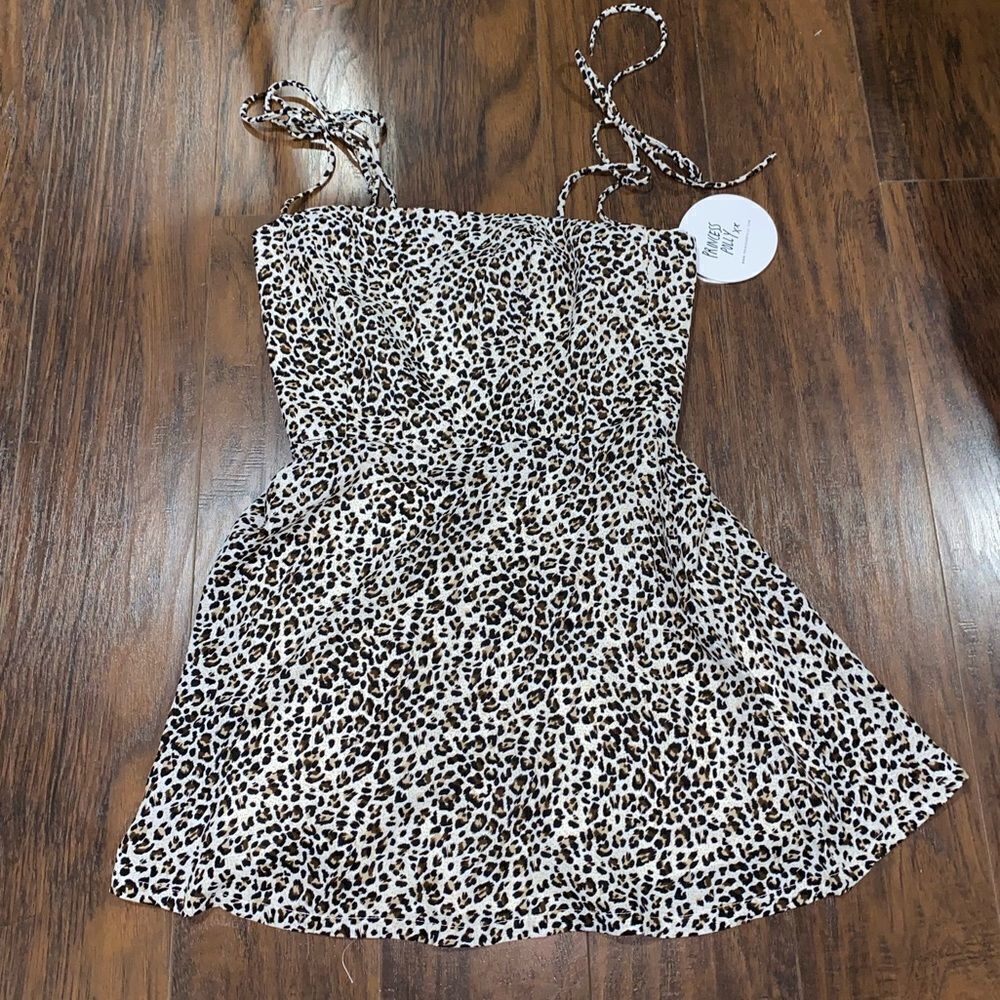 Princess Polly Cliff Leopard Print Dress - Picture 3 of 8